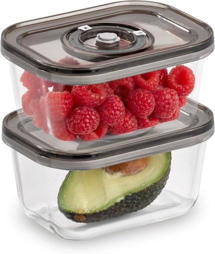 VacuBoxx Vakumlu Saklama Kabı Seti 2'li