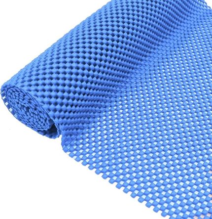 Halı Kaydırmaz Lateks, Kaydırmaz Mat, Halı Ve Kilimler İçin Kaydırmaz Halı Matı (60x90 cm) Farklı Renk Seçenekleriyle (Açık Mavi)