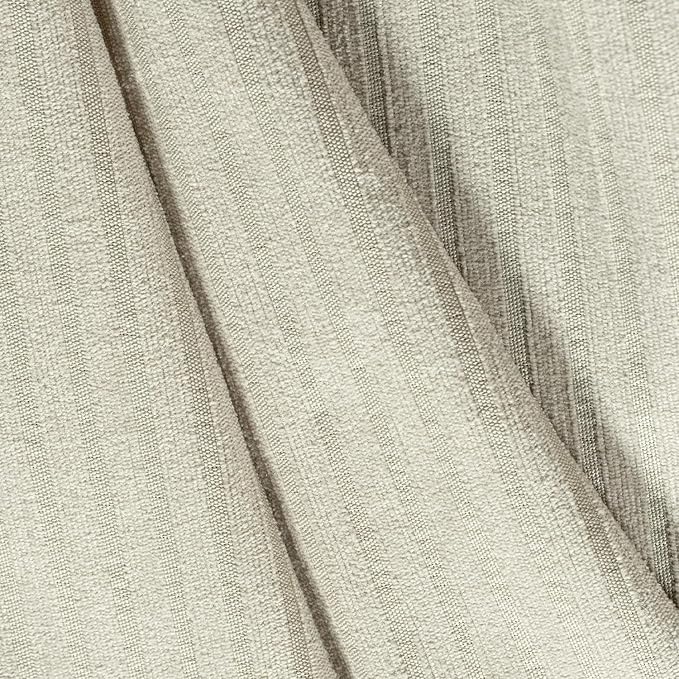 Şönil Fitilli Minimalist Koltuk Örtüsü -175x300 cm Large, Çift Taraflı, Kaymaz, Terletmez, Krem - Görsel 4