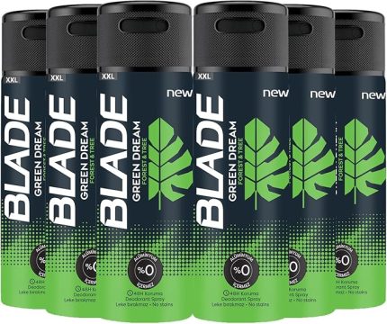 Green Dream Erkek Alüminyumsuz Deodorant 6x200 Ml