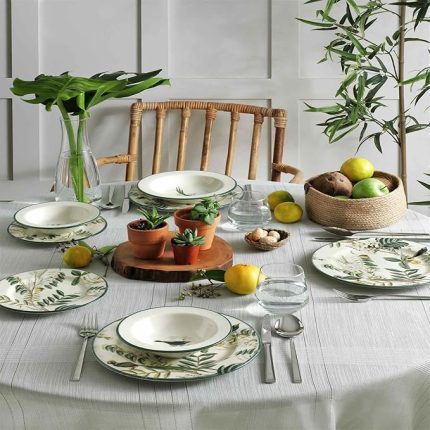 Pierre Cardin Porselen Sage Yemek Takımı Çok Renkli 6 Kişilik