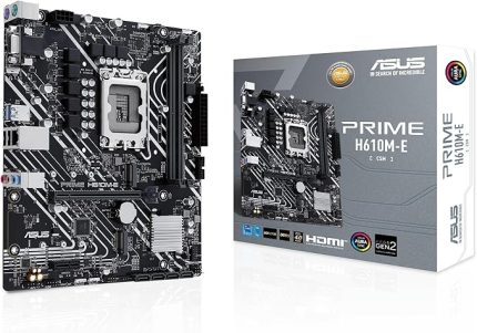 Prime H610M-E-CSM Intel H610 1700 Soket DDR5 5600Mhz mATX Anakart