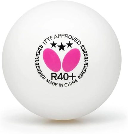 R40+ Masa Tenisi Topları - 40 mm Beyaz Masa Tenisi Topu - ITTF Sertifikalı Profesyonel Masa Tenisi Topu - Poli Masa Tenisi Topu - 3'lü Paket veya 12'li Paket