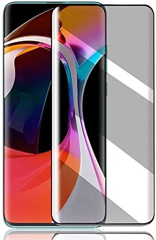 Reno 2Z Hayalet Ekran Koruyucu Cam Tam Kapatan 5D Privacy Siyah