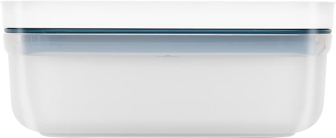 Fresh & Save Vakumlu Saklama Kabı, S, Plastik, Yari Şeffaf Akdeniz Mavisi - Görsel 2