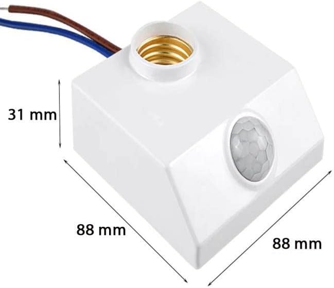 (60W) 360 Derece Hareket Sensörlü Lamba Beyaz 6500K E27 - Görsel 4