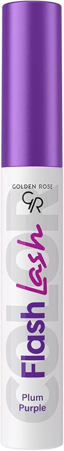 Rose Flash Lash Colored Mascara No: 07 Plum Purple - Renkli Maskara