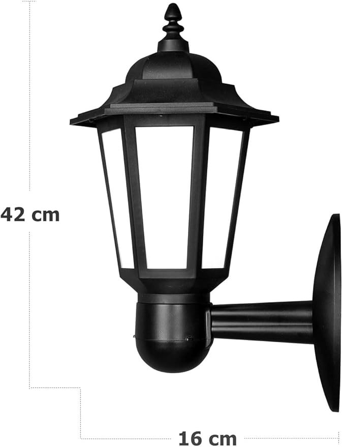 Bahçe Aydınlatması Klas Aplik Bahçe Aydınlatma Dış Mekan Aplik Bahçe Lambası - Görsel 4