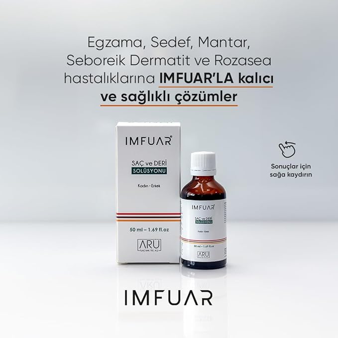 DERMATİT/ROZASEA SAÇ VE DERİ SOLÜSYONU 50 ML - Görsel 4