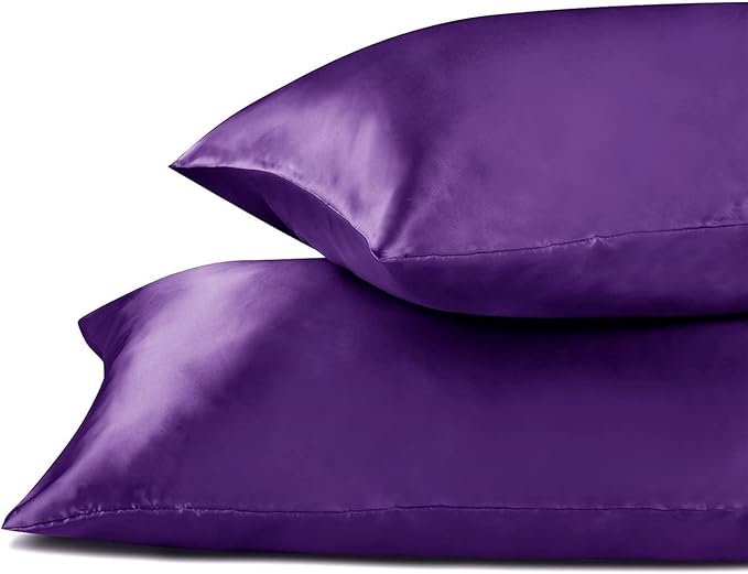 Yastık Kılıfı, Queen size, Kıvırcık Saçlar, İpeksi yapı (king (50x90), Lavanta) - Görsel 4