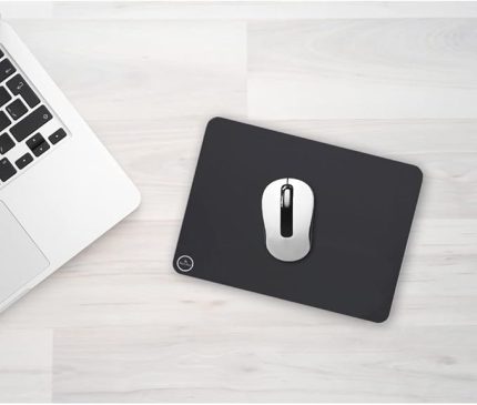 Deer Siyah Professional Oyuncu Gaming Mouse Pad,Ofis, Kaydırmaz Taban Mouse Pad (30x25 S)