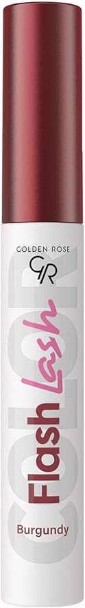 Rose Flash Lash Colored Mascara No: 10 Burgundy - Renkli Maskara