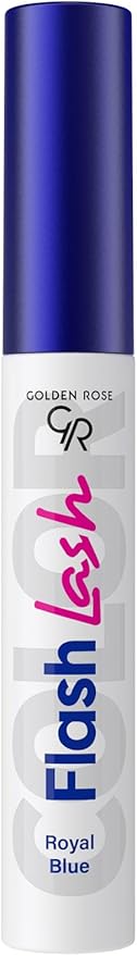 Rose Flash Lash Colored Mascara No: 04 Royal Blue - Renkli Maskara