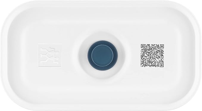 Fresh & Save Vakumlu Saklama Kabı, S, Plastik, Yari Şeffaf Akdeniz Mavisi - Görsel 3