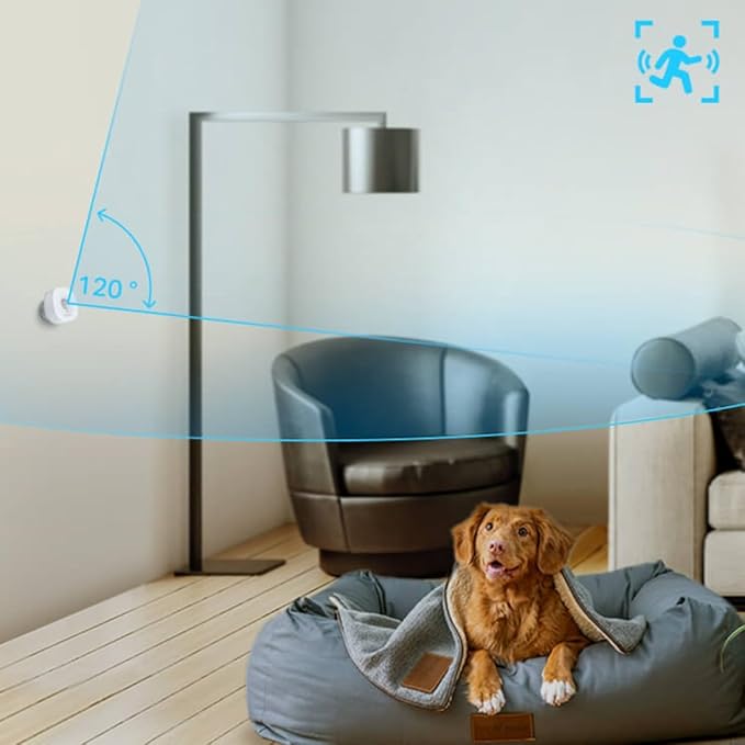 T100, Hassasiyet Kontrolü, Pil Dahil, Kolay Kurulum, Alexa ile Çalışır, Diğer Ürünleri ile Aksiyon Tetikleme, Hub Gereklidir Ayrıca Satılır, Akıllı Hareket Sensörü - Görsel 4