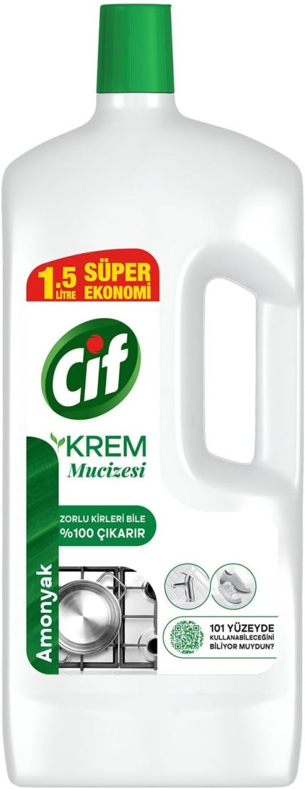 Krem Mucize Yüzey Temizleyici Amonyak 1500 ml