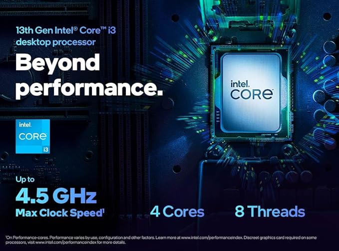 Core i3 13100F 3.40GHz 4 Çekirdek 12MB Önbellek LGA1700 Soket 10nm Kutulu Box İşlemci - Görsel 4