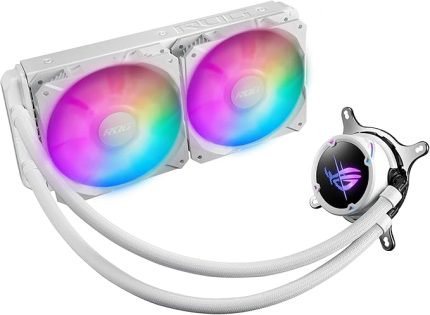 ROG STRIX LC II 240 ARGB AURA SYNC ADRESLENEBİLİR RGB 120MM FAN SIVI CPU SOĞUTUCUSU BEYAZ V3