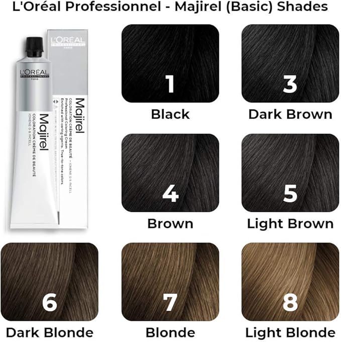 Professionnel Paris Majirel Saç Boyası 3 Koyu Kestane 50 ml - Görsel 3