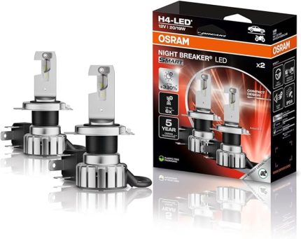 Ampul Night Breaker Led Smart H4 20/19W 12V P43T Hfb2