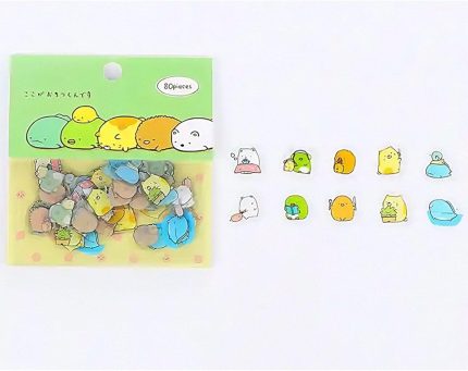 Pofuduk Temalı 80 Adet Sticker Seti • Bullet Journal
