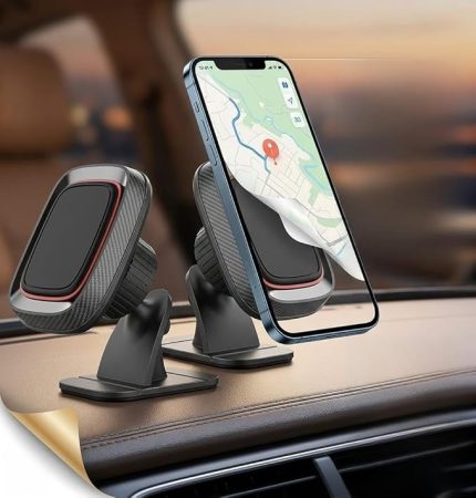 Telefon Tutucu, Araç İçi Telefon Tutucu Masaüstü Telefon Tutucu Telefon Standı 360 Derece Döenebilen Araç Telefon Tutucusu, Konsola Sabitlenebilir Stand ve Tutucu 052
