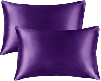 Yastık Kılıfı, Queen size, Kıvırcık Saçlar, İpeksi yapı (king (50x90), Lavanta)