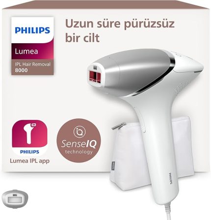 Lumea 8000 Serisi BRI940/00 IPL Tüy Alma, Vücut için 1 Başlık, Çanta