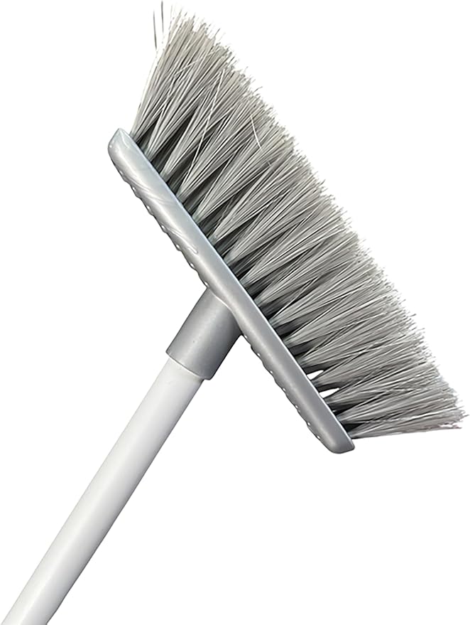 Plastik Saplı Faraş Takımı (Süpürge ve Saplı Kürek) (Gri) - Görsel 5