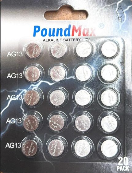 X PoundMax AG3 LR41 LR736 / L736 / G3 / G3A / 3GA / 192 / GP192 / V3GA / RW87 1.5V PoundMax Alkalin Düğme Piller Küçük Elektronik Ev Aletleri, Araba Anahtarları, ölçüm cihazları