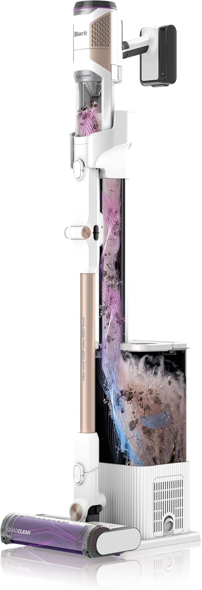 Detect Clean&Empty Auto-Empty Sistemli Turbo Başlıklı Şarjlı Dikey Süpürge 2L IW3612EUT