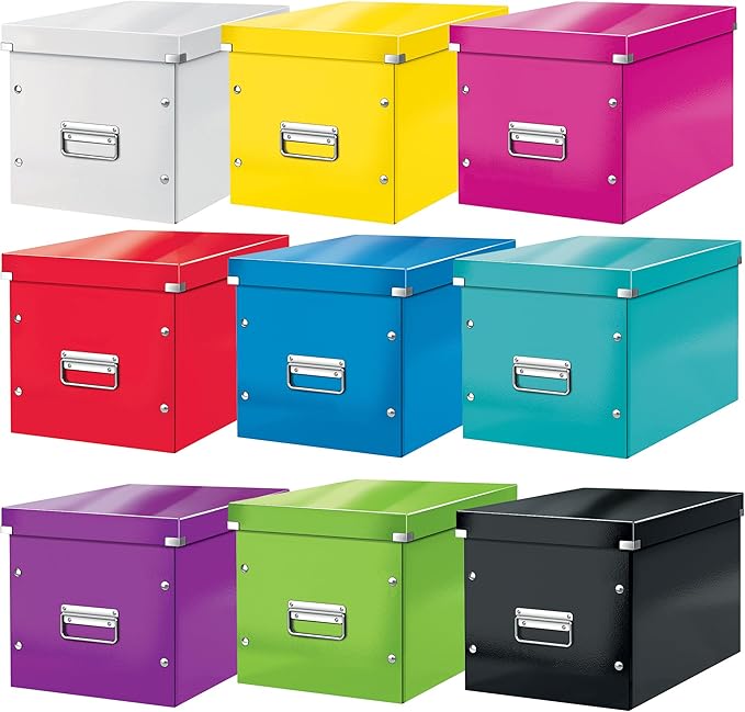 61080023 Wow C&S Kutu Küp Büyük Boy, Metalik Pembe - Görsel 5