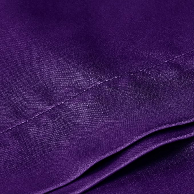 Yastık Kılıfı, Queen size, Kıvırcık Saçlar, İpeksi yapı (king (50x90), Lavanta) - Görsel 2