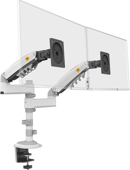 NB H180 Ergonomic Profosyonel 17-35 inch Monitör Standı 2026 Versiyon (Beyaz)