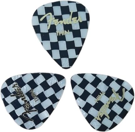 351 Shape Graphic Picks (Thin 0.46, Checker 3 Adet)
