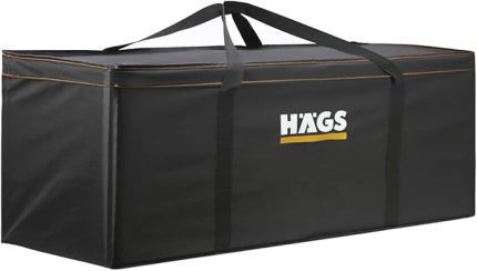 Bahçe Mobilya Yastığı, Minderi Saklama Çantası Hurç, Yatak, Yorgan, Yastık Organizer, Düzenleyici, Depolama Hurcu, Çantası, Büyük Boy - 275 Lt Siyah