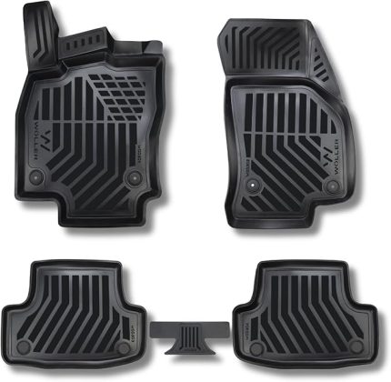 T Roc Paspas 2016 2025 Arası Uyumlu 3d Havuzlu Paspas