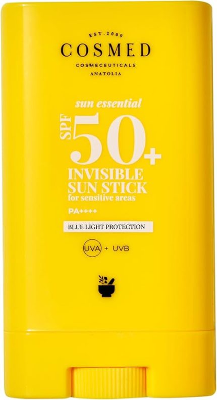 Yüksek Korumalı Güneş Koruyucu Sun Stick SPF50 - Makyaj Üstü - Invisible Sun Stick SPF50+ - 20 gr