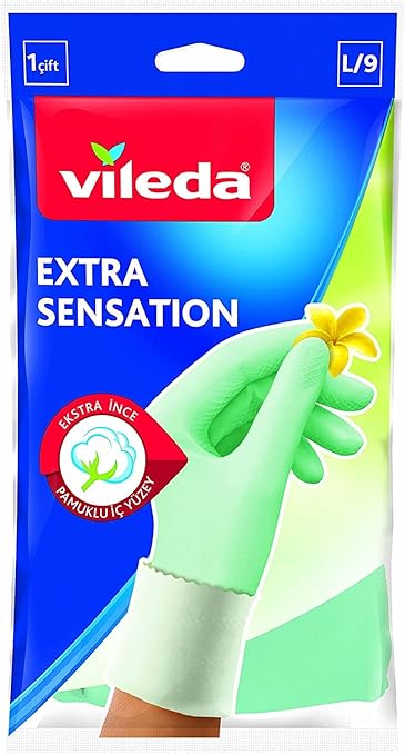 Extra Sensation Eldiven,%100 Doğal Lateks, M