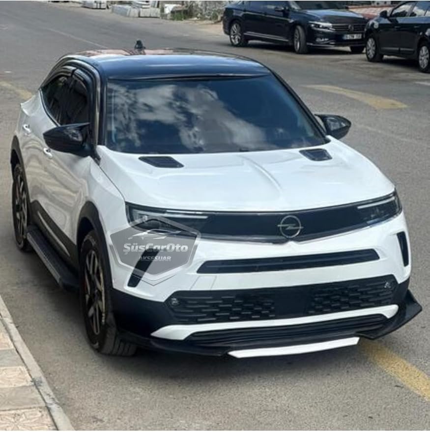 uyumlu Opel Mokka 2021 Sonrası Uyumlu Batman Yarasa Ayna Kapağı Piano Black Abs Plastik Sağ Sol Takım - Görsel 3