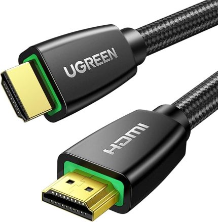 HDMI Kablo 4K 60Hz UHD 2.0 HDMI ARC Kablo HDR 3D High Speed 18Gbps Ethernet Altın Kaplama TV Televizyon, Monitor, Blu-ray, PS5/PS4/PS3, Xbox Series S, Soundbar (2M ile Uyumlu)