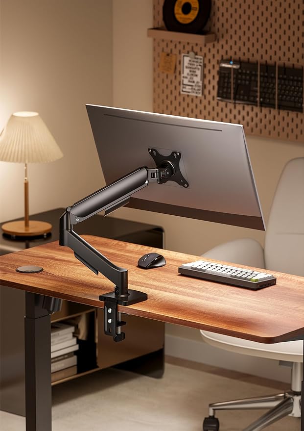 Monitör Tutucu 17" - 32" Ekranlar için 9kg Taşıyabilir, LCD LED Amortisörlü VESA Monitör Tutucu - Görsel 2