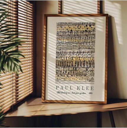 Tanıtım Paul Klee Çerçevesiz Poster, Modern Dekoratif Çerçevesiz Poster, Tablo, PaulKlee-1, 21 x 30