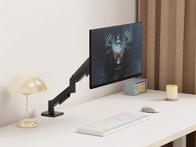 Monitör Tutucu 17" - 32" Ekranlar için 9kg Taşıyabilir, LCD LED Amortisörlü VESA Monitör Tutucu - Görsel 3