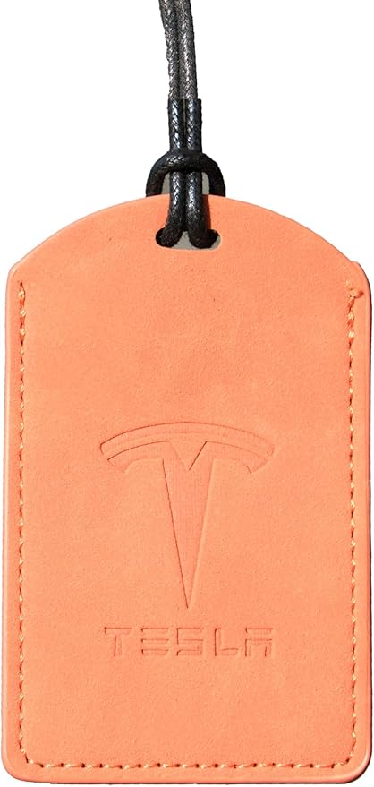 Juniper ve Model Y Uyumlu Anahtarlık & Kartlık (Turuncu)