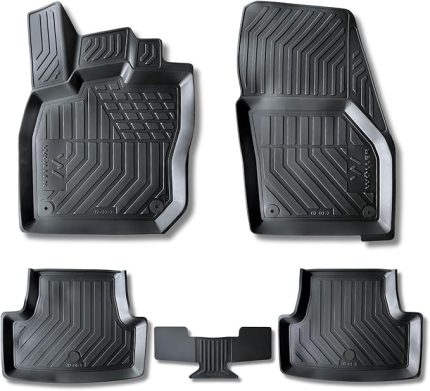 Tiguan ile Uyumlu Paspas 2024 2026 Arası Uyumlu 3d Havuzlu Wöller Paspas