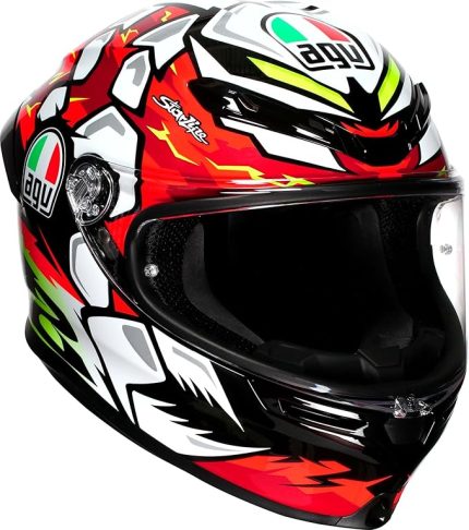 K6 S Motosiklet Kaskı Kapalı Kask Bezzecchi, M