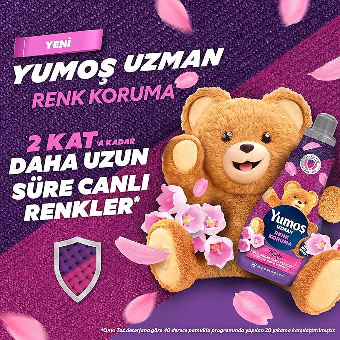 Uzman Konsantre Çamaşır Yumuşatıcısı Renk Koruma Kalıcı Koku 1200 ML 50 Yıkama - Görsel 4
