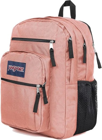 Big Student Sırt Çantası Unisex Çocuk Misty Rose M
