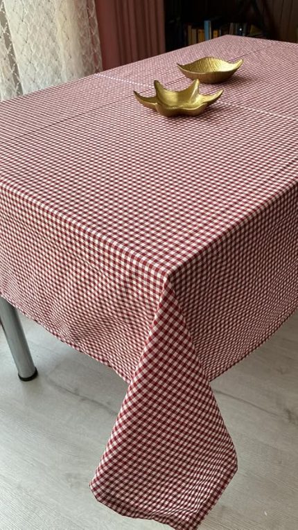 Piknik Örtüsü Sofra Bezi 170x170 cm (Bordo)